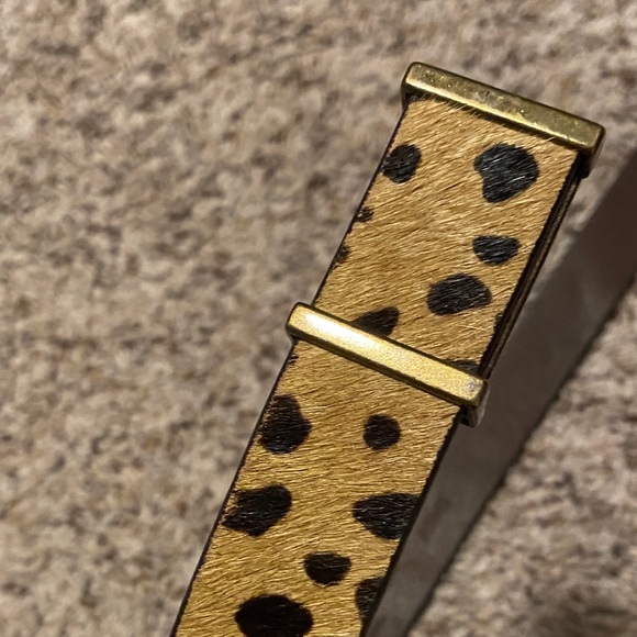 Madewell Leopard Print Belt - Picture 3 of 3
